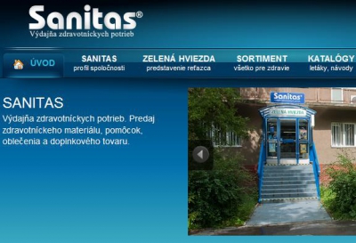SANITAS - výdajňa zdravotníckych potrieb	